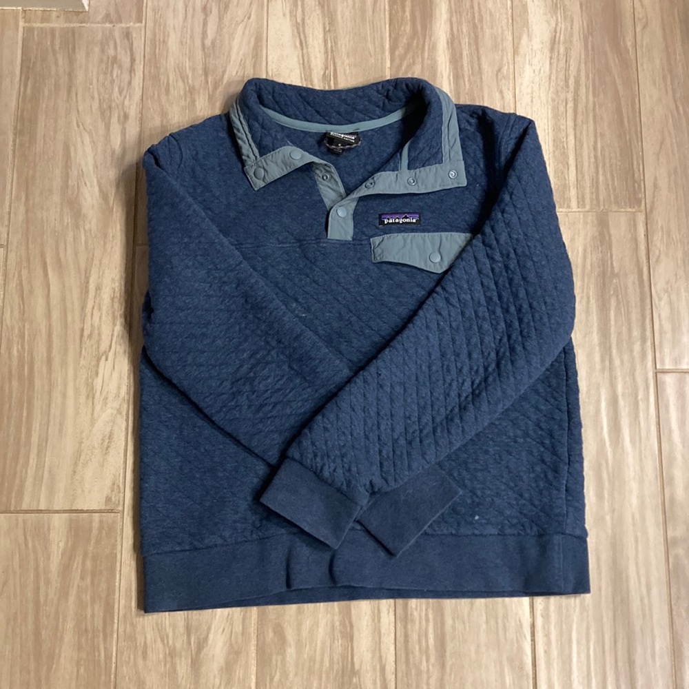 Womens Quilted Patagonia Pullover (M)